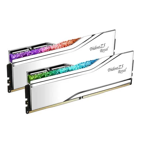 G.Skill Trident Z5 Royal 32GB (16GBx2) 7600MHz CL36 DDR5 RAM